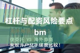 杠杆与配资风险要点 bm